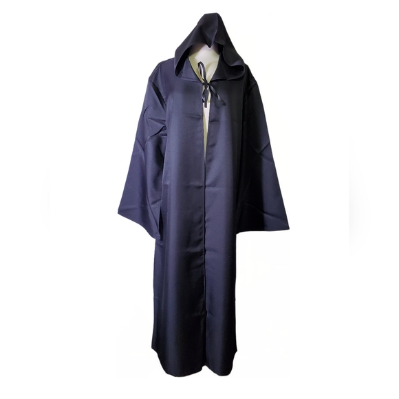Other - Costume Cloak Men Black Classic Star Wars Long Hooded Halloween Cosplay Overcoat